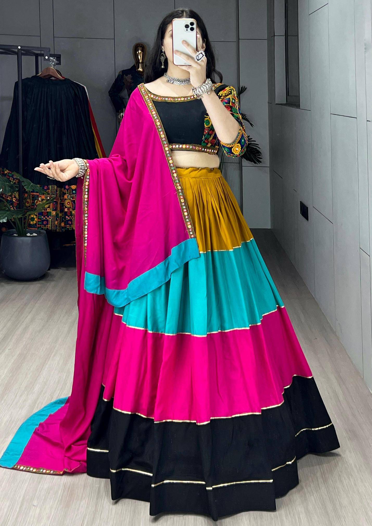 PACHRANG Rayon Lehenga choli stitching services in Mumbai